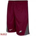 Wholesale Cheap Nike NFL Philadelphia Eagles Classic Shorts Red