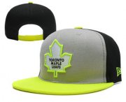 Cheap Toronto Maple Leafs Snapback Ajustable Cap Hat YD 2