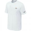 Wholesale Cheap Nike Denver Broncos Chest Embroidered Logo T-Shirt White