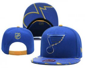 Cheap St. Louis Blues Snapback Ajustable Cap Hat YD