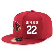 Cheap Arizona Cardinals #22 Tony Jefferson Snapback Cap NFL Player Red with White Number Stitched Hat