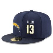 Cheap San Diego Chargers #13 Keenan Allen Snapback Cap NFL Player Navy Blue with White Number Stitched Hat