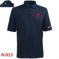 Wholesale Cheap Nike Philadelphia Phillies 2014 Players Performance Polo Dark Blue