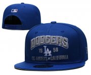 Cheap Los Angeles Dodgers Stitched Snapback Hats 047