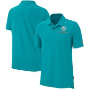 Wholesale Cheap Miami Dolphins Nike Sideline Elite Performance Polo Aqua