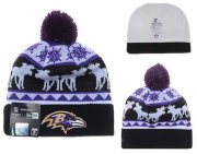 Cheap Baltimore Ravens Beanies YD012