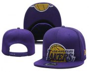 Cheap Men's Los Angeles Lakers Snapback Ajustable Cap Hat 3