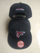 Cheap Falcons Team Logo Black Adjustable Hat LT