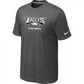 Wholesale Cheap Nike Philadelphia Eagles Big & Tall Critical Victory NFL T-Shirt Dark Grey