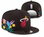 Cheap Miami Heat Stitched Snapback Hats 037