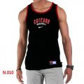 Wholesale Cheap Men's Nike Chicago Cubs Home Practice Tank Top Black