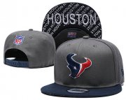 Cheap Texans Team Logo Gray Navy Adjustable Hat TX