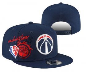 Cheap Washington Wizards Stitched Snapback 75th Anniversary Hats 007