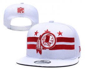 Cheap Redskins Team Logo White 2019 Draft Adjustable Hat YD