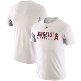 Wholesale Cheap Los Angeles Angels Nike MLB Practice T-Shirt White