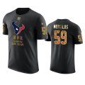 Wholesale Cheap Texans #59 Whitney Mercilus Black Men's Black History Month T-Shirt