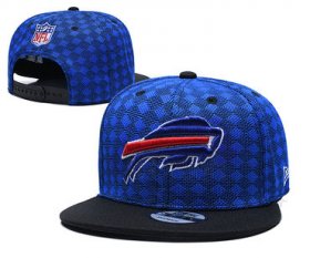 Cheap Bills Team Logo Royal Black Adjustable Hat TX