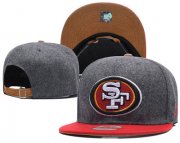 Cheap NFL San Francisco 49ers Fresh Logo Adjustable Hat