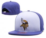 Cheap NFL Minnesota Vikings Team Logo Adjustable Hat