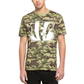 Wholesale Cheap Men\'s Cincinnati Bengals \'47 Camo Alpha T-Shirt