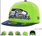 Wholesale Cheap Seattle Seahawks fitted hats 13