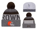 Cheap NFL Cleverland Browns Logo Stitched Knit Beanies 011