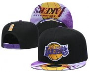 Cheap Los Angeles Lakers Snapback Ajustable Cap Hat YD 20-04-07-10