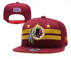 Cheap Redskins Team Logo Red 2019 Draft Adjustable Hat YD