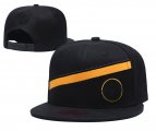 Cheap Steelers Fresh Logo Black Adjustable Hat LT