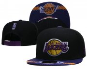 Cheap Los Angeles Lakers Stitched Snapback Hats 069