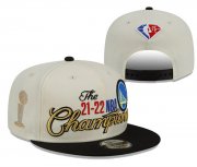 Cheap Golden State Warriors 2022 NBA Finals Champions Stitched Snapback Hats 030