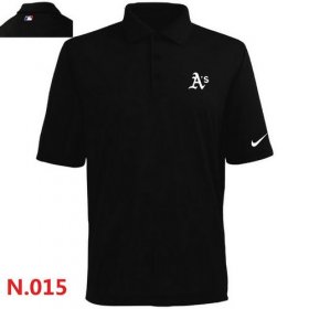 Wholesale Cheap Nike Oakland Athletics 2014 Players Performance Polo Black