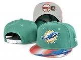 Cheap Dolphins Team Logo Aqua Adjustable Hat SF