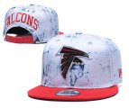 Cheap Falcons Team Logo Smoke Red Adjustable Hat TX