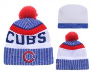 Cheap MLB Chicago Cubs Logo Stitched Knit Beanies 008