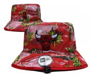 Cheap Chicago Bulls Stitched Bucket Hats 049