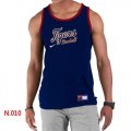 Wholesale Cheap Men's Nike Detroit Tigers Home Practice Tank Top Blue