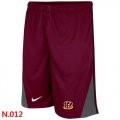 Wholesale Cheap Nike NFL Cincinnati Bengals Classic Shorts Red