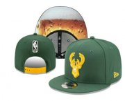 Cheap Milwaukee Bucks Snapback Ajustable Cap Hat YD 20-04-07-04