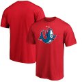 Wholesale Cheap Washington Nationals Majestic 2019 World Series Bound Authentic Collection Rally Shark T-Shirt Red