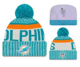 Cheap NFL Miami Dolphins Logo Stitched Knit Beanies 005