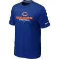 Wholesale Cheap Nike Chicago Bears Big & Tall Critical Victory NFL T-Shirt Blue