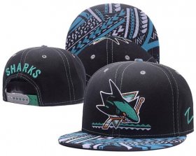 Cheap NHL San Jose Sharks Stitched Snapback Hats 001