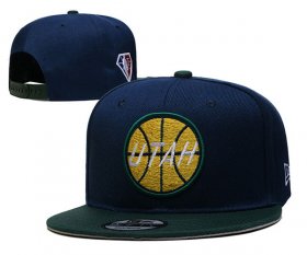 Cheap Utah Jazz Stitched Snapback Hats 004