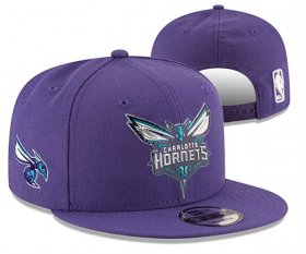 Cheap Charlotte Hornets Stitched Snapback Hats 008