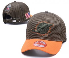 Cheap NFL Miami Dolphins Stitched Snapback Hats 073