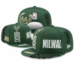 Cheap Milwaukee Bucks Snapback Ajustable Cap Hat YD 20-04-07-01