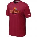 Wholesale Cheap Nike Cleveland Browns Big & Tall Critical Victory NFL T-Shirt Red