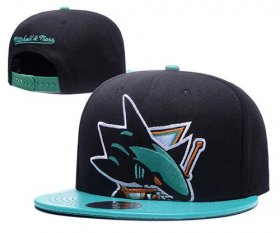 Cheap NHL San Jose Sharks Stitched Snapback Hats 003