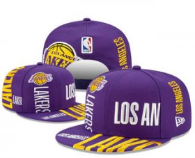 Cheap Los Angeles Lakers Snapback Ajustable Cap Hat YD 20-04-07-11